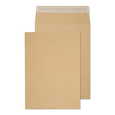 Blake Everyday Envelopes Manilla Pocket Peel and Seal 25mm Gusset 140gsm 406x305mm (Pack 125) - 33301